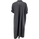 J BY J 8504 Long Tunic Dress Black