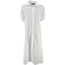 J BY J 8504 Long Tunic Dress White