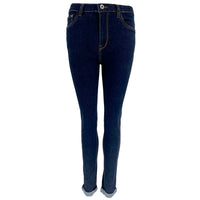 J BY J 9025 DENIM JEANS MØRKEBLÅ - J BY J Fashion