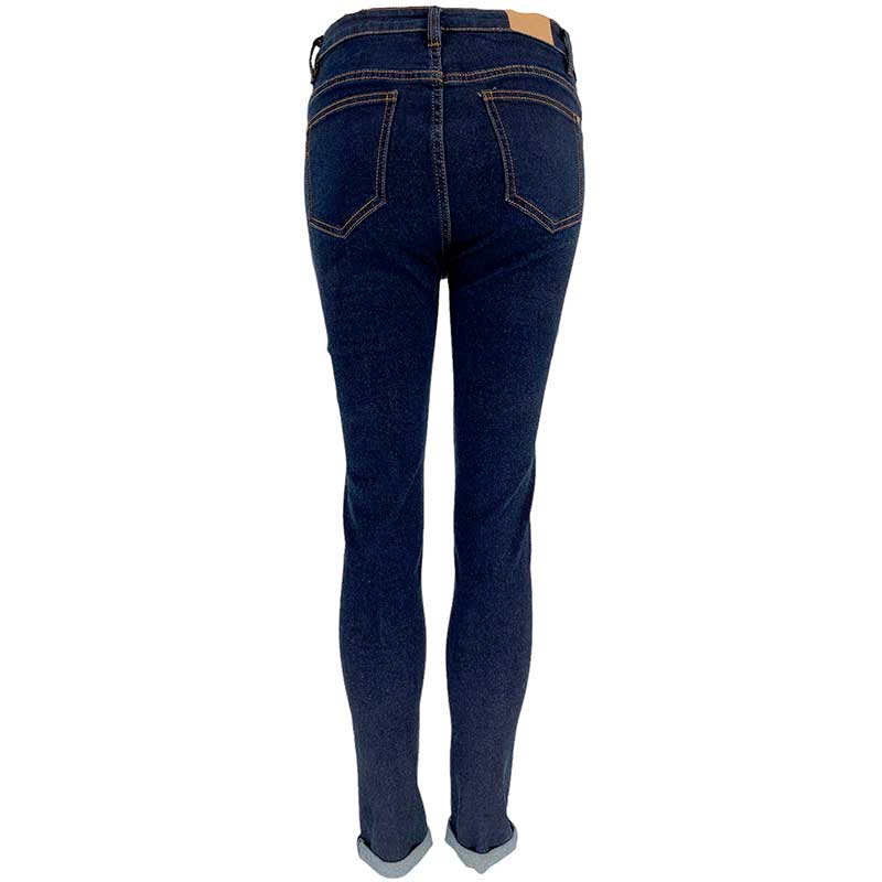 J BY J 9025 DENIM JEANS MØRKEBLÅ