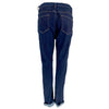 J BY J 9156 LOOSE DENIM JEANS MØRKEBLÅ