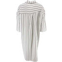 J BY J 9228 Stripe Viscose Tunic White