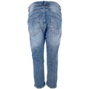 J BY J MC-7152 Capri Stretch Jeans Blue