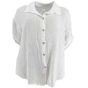 J BY J Puro Linen Shirt Hvid - J BY J Fashion