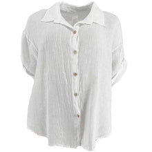 J BY J Puro Linen Shirt Hvid - J BY J Fashion