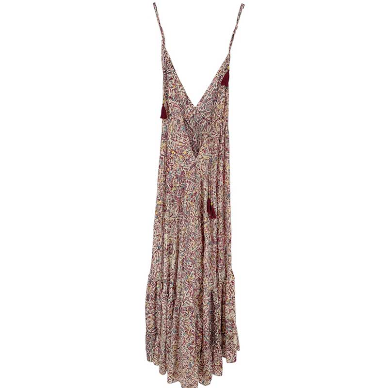 J BY J TC-535 Long Strap Dress Rose