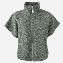 J By J 12237 Oversize Zip Jacket Army