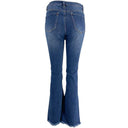 J By J 1356 Flare Jeans Blue - J BY J Fashion