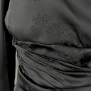 J By J 15686 Cropped Satin Top Black