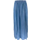 J By J 18117 Loose Tencel Pants Blue