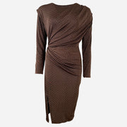 J By J 18206 Long Dress Brown