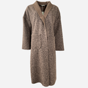 J By J 18235 Oversized Coat Brown