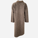 J By J 18235 Oversized Coat Brown