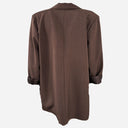 J By J 20099 Loose Blazer Brown