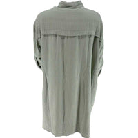 J By J 21213 Viscose Midi Tunic Army
