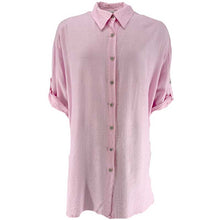 J By J 21213 Viscose Midi Tunic Baby Pink