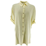 J By J 21213 Viscose Midi Tunic Yellow