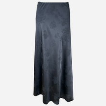 J By J 21521 Satin Skirt Black