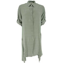 J By J 21641 Viscose Tunic Army