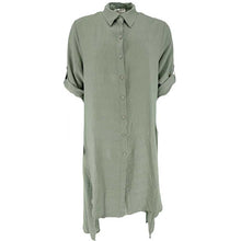 J By J 21641 Viscose Tunic Army