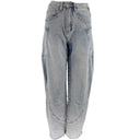 J By J 2310 High Waist Loose Jeans Blue