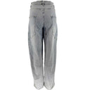 J By J 2310 High Waist Loose Jeans Blue