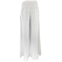 J By J 2771 Smock Linen Pants White