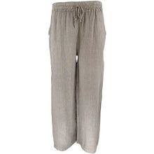 J By J 2942 Loose Linen Pants Fango