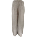 J By J 2942 Loose Linen Pants Fango