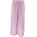 J By J 2942 Loose Linen Pants Light Pink