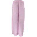 J By J 2942 Loose Linen Pants Light Pink