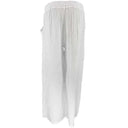 J By J 2942 Loose Linen Pants White