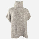 J By J 3028 SS Roll Neck Knit Beige Melange