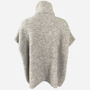 J By J 3028 SS Roll Neck Knit Beige Melange