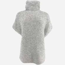 J By J 3028 SS Roll Neck Knit Light Grey
