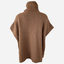 J By J 3028 SS Roll Neck Knit Tobacco