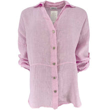 J By J 3291 L/S Linen Shirt Light Pink