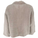 J By J 3475 Linen Jacket Fango - J BY J Fashion