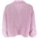 J By J 3475 Linen Jacket Light Pink