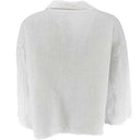 J By J 3475 Linen Jacket White - J BY J Fashion