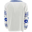 J By J 3672 Embroidery Blouse White - J BY J Fashion