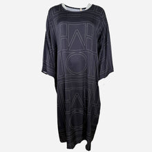 J By J 38864 Graphic Long Dress Black