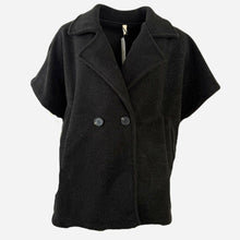 J By J 51158 Oversized Vest Black