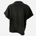 J By J 51158 Oversized Vest Black