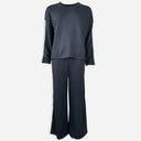 J By J 5493 Viscose Sweat Suit Black