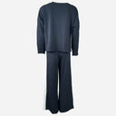 J By J 5493 Viscose Sweat Suit Black
