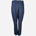 J By J 5531 Viscose Stretch Pants Dark Blue