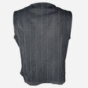 J By J 5557 Viscose Stretch Vest Black