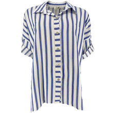 J By J 6361B Stripe Cotton Shirt
