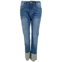 J By J 7311 Stretch Jeans Blue - J BY J Fashion